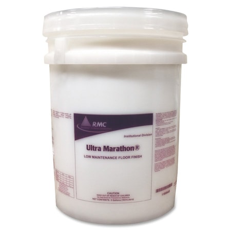 Rmc Ultra Marathon Floor Finish, 5 Gal., White RCM11808445